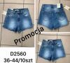Szorty jeansowe damskie (36-44/10szt)