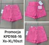 Szorty jeansowe damskie (XS-XL/10szt)