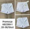 Szorty jeansowe damskie (30-38/10szt)