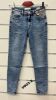 Spodnie jeans damskie (XS-XL/12szt)