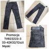 Spodnie jeans męskie (33-42/12szt)