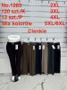 PLUS_Spodnie elastyczny (2-6XL/12szt)