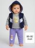 Komplet niemowlęcy Turecka (80-92/12kpt)