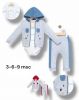 Komplet niemowlęcy Turecka (3-9M/12kpt)