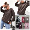 Bluzy z kapturem damskie (uniwersalny/10szt)