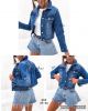 Kurtka jeansowa damska (36-44/10szt)