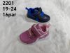 Buty sportowe na rzepy dziewczynka (19-24/16P)