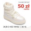 Botki Śniegowce damskie (36-41/12P)