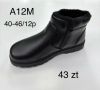 botki męskie (40-46/12par )