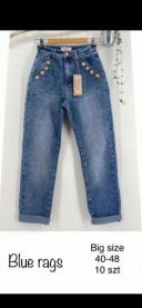Spodnie Jeans damskie (40-48/10szt)