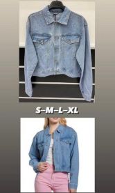 Kurtka jeansowa damska (S-XL/4szt)