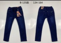 Spodnie jeansowe dzieci (134-164/12zt)