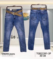 Spodnie jeans męskie (30-38/12szt)