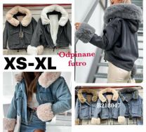 Kurtka jeansowa damska (XS-XL/10szt)