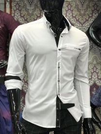Koszule męskie na długi rękaw (M-3XL/5szt)