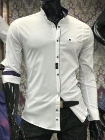 Koszule męskie na długi rękaw (M-3XL/5szt)