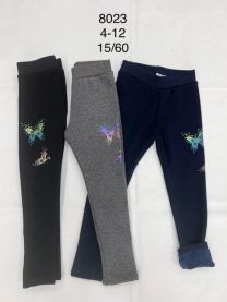 Spodnie legginsy dziewczynka (4-12LAT/15szt)