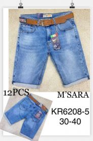 Spodenki jeans meskie (30-40/12szt)
