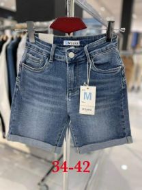Spodenki jeans damskie (34-42/10szt)