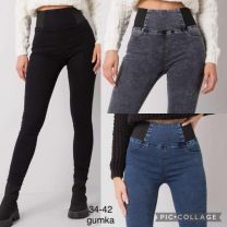 Spodnie legginsy jeans (34-42/12szt)