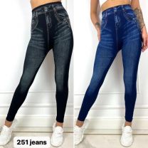 Spodnie legginsy jeans (uniwersalny/12szt )