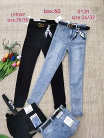Spodnie Jeans damskie (25-30/12szt)