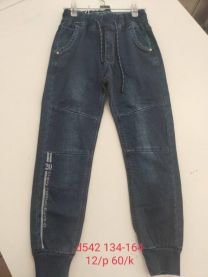 Spodnie jeansowe chłopięce (134-164/12szt)