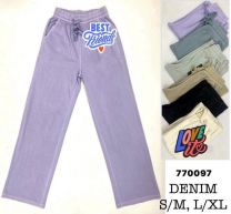 Spodnie dresowy damskie (S-XL/12szt)