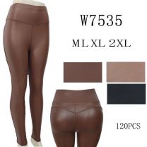 Spodnie ekoskóra damskie (M-2XL/12szt)