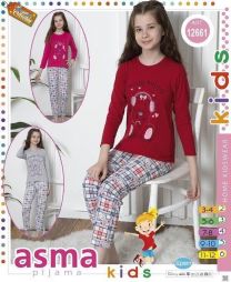 Piżama dziewczęce Turecka (3-12LAT/10kompletów)