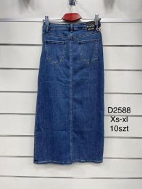 Spódnica jeansy damskie (XS-XL/10SZT)