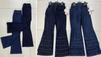 Spodnie jeansowe dziewczęce (4-14LAT/6szt)
