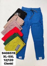 Spodnie dresowy damskie (XL-5XL/12SZT)