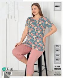 Piżama damska Turecka (3XL-6XL/4kompletów)