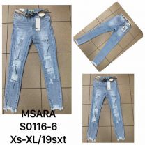spodnie Jeans damskie (XS-XL/19szt)