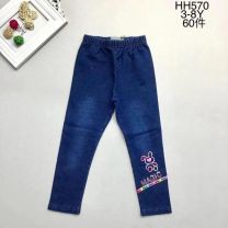 Spodnie  jeansy dziewczęce (3-8LAT/10szt)
