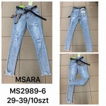 Spodnie Jeans damskie (29-39/10SZT)