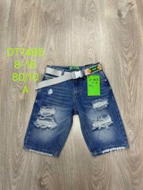 Spodenki jeans Chłopięce (8-16LAT/10szt)