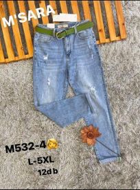 spodnie Jeans damskie (L-5XL/12szt)