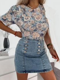 Spódnica jeansy damskie (XS-XL/10SZT)