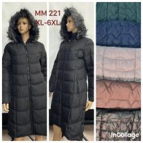 Płaszcze damskie zimowe (XL-6XL/6szt)