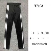 Spodnie welurowe damskie (M-2XL/12szt)