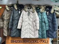 Płaszcze zimowe damskie (3XL7XL/5szt)