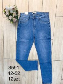 PLUS_Spodnie jeansy damskie (42-52/12szt)