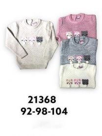 Swetry dziewczęce Turecka (92-104/12szt)