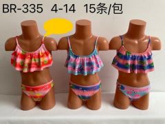 Strój kąpielowy dziewczęcy (4-14LAT/15kompletów)