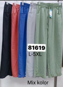 Spodnie kreszowane damskie (L-5XL /12szt)