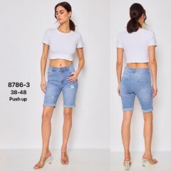 spodenki jeans damskie (38-48/12SZT)