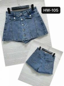 Spódnica z Szorty Jeans damskie (XS-XL/10SZT)