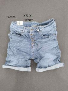 spodenki jeans damskie (xs-xl/12szt)